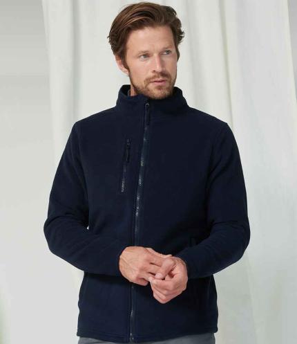 Henbury Recycled Polyester Micro Fleece Jacket 3