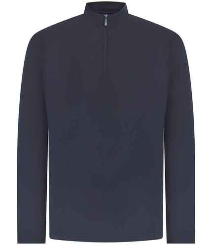 Henbury Zip Neck Wicking Top 0