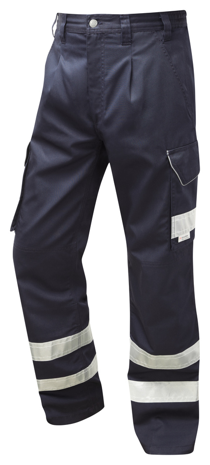 LEO ILFRACOMBE Cargo Style Reflective Poly/Cotton Trouser