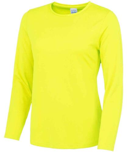 AWDis Ladies Cool Long Sleeve T-Shirt