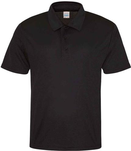 AWDis Cool Polo Shirt - Jet Black | Order Uniform UK Ltd