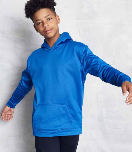 AWDis Kids Sports Polyester Hoodie 1