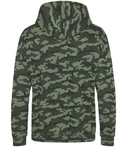 AWDis Kids Camo Hoodie 1