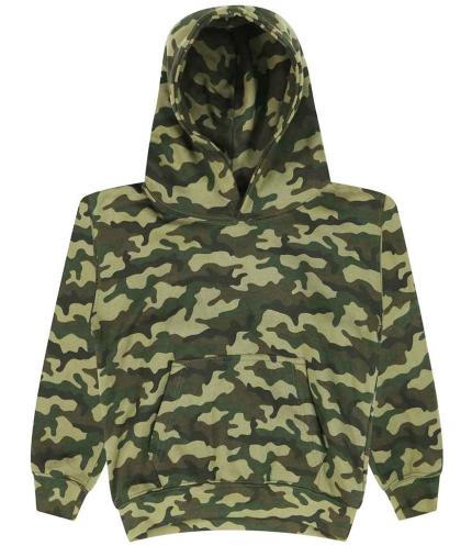 AWDis Kids Camo Hoodie