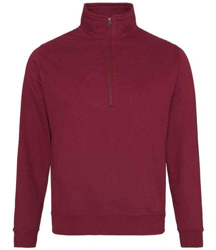 AWDis Sophomore Zip Neck Sweatshirt 0