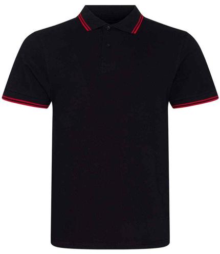 AWDis Stretch Tipped Piqué Polo Shirt