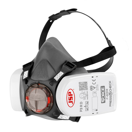 JSP Force8 PressToCheck Half Mask Includes P3 Filters - Medium