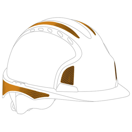 JSP Reflective CR2 Decal Kit for EVO2/3 - Pack of 10