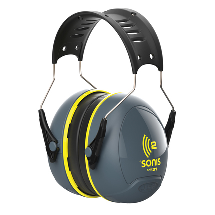 JSP Sonis2 Adjustable Ear Defenders - 31dB SNR