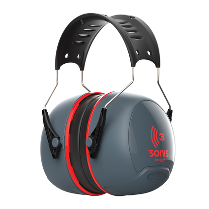 JSP Sonis3 Adjustable Ear Defenders - 37dB SNR
