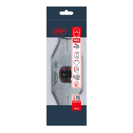 JSP SpringFit Disposable Mask - FFP3OV