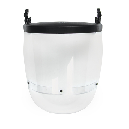 JSP Surefit Visor Carrier with 17.5cm Polycarb Visor and Chinguard
