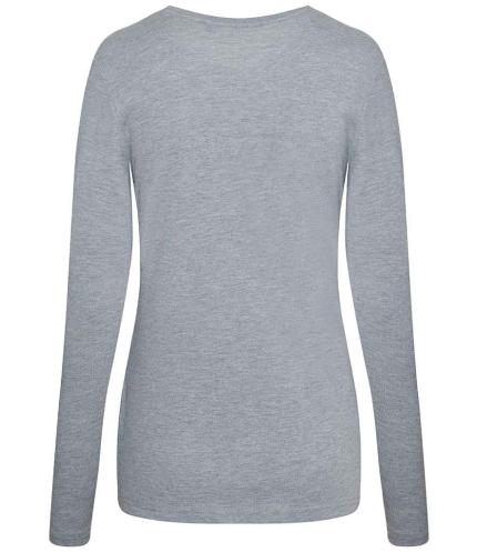 AWDis Ladies Long Sleeve Tri-Blend T-Shirt 1