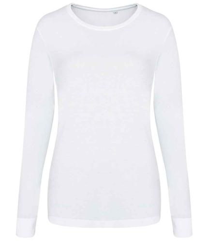 AWDis Ladies Long Sleeve Tri-Blend T-Shirt