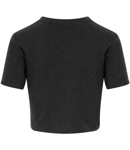 AWDis Ladies Tri-Blend Cropped T-Shirt 1