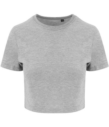 AWDis Ladies Tri-Blend Cropped T-Shirt