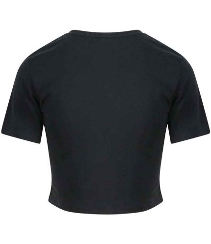 AWDis Ladies Tri-Blend Cropped T-Shirt 1