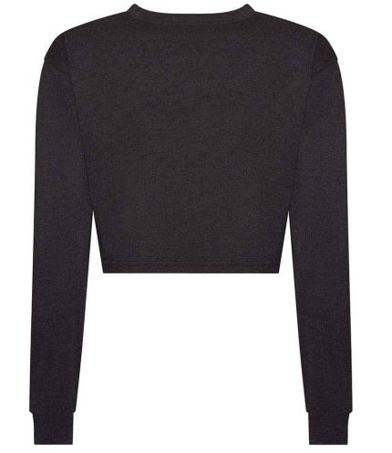 AWDis Ladies Long Sleeve Cropped T-Shirt 1