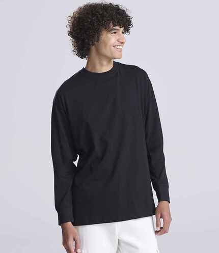 AWDis Unisex Oversize 100 Long Sleeve T-Shirt 2