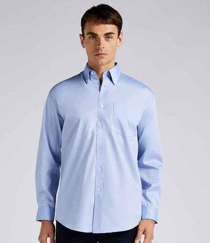 Kustom Kit Premium Long Sleeve Classic Fit Oxford Shirt 2