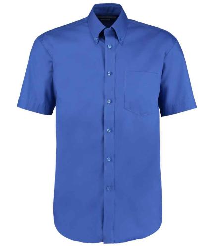 Kustom Kit Premium Short Sleeve Classic Fit Oxford Shirt