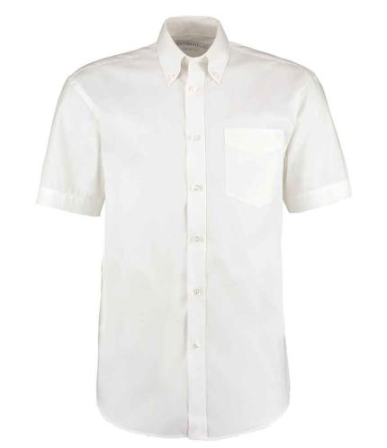 Kustom Kit Premium Short Sleeve Classic Fit Oxford Shirt