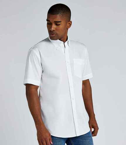 Kustom Kit Premium Short Sleeve Classic Fit Oxford Shirt 2