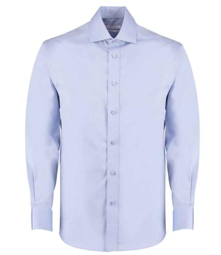 Kustom Kit Premium Long Sleeve Classic Fit Oxford Shirt