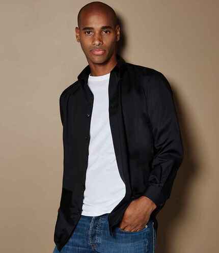 Kustom Kit Long Sleeve Classic Fit Workforce Shirt 2