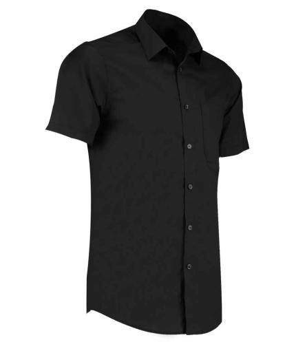 Kustom Kit Short Sleeve Tailored Poplin Shirt 1