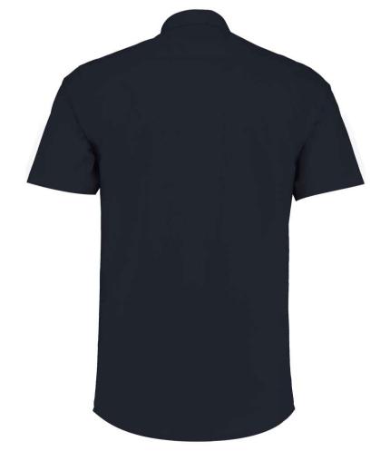 Kustom Kit Short Sleeve Tailored Poplin Shirt 1