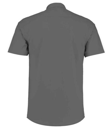 Kustom Kit Short Sleeve Tailored Poplin Shirt 1