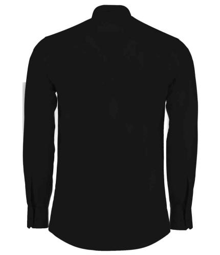 Kustom Kit Long Sleeve Tailored Poplin Shirt 1