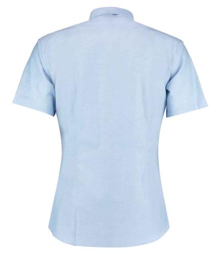 Kustom Kit Short Sleeve Slim Fit Oxford Shirt 2