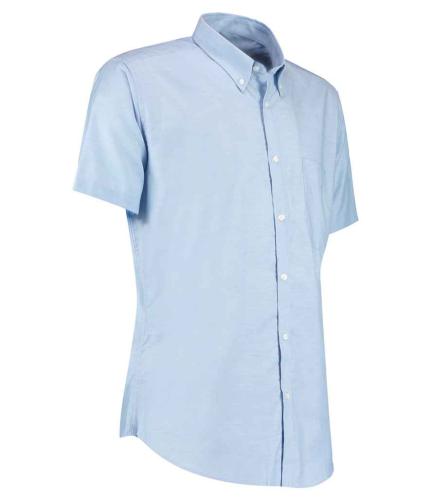Kustom Kit Short Sleeve Slim Fit Oxford Shirt 1