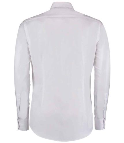 Kustom Kit Long Sleeve Slim Fit Workwear Oxford Shirt 1