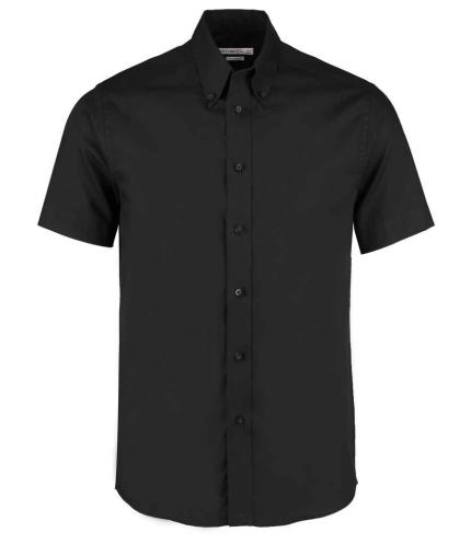 Kustom Kit Premium Short Sleeve Tailored Oxford Shirt 0
