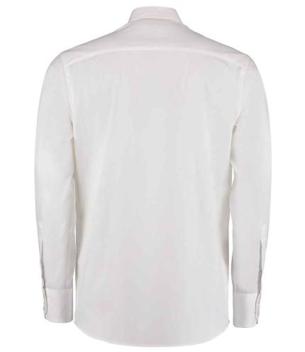 Kustom Kit Premium Long Sleeve Tailored Oxford Shirt 1