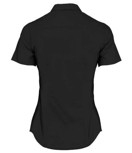Kustom Kit Ladies Short Sleeve Tailored Poplin Shirt 2