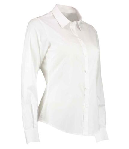 Kustom Kit Ladies Long Sleeve Tailored Poplin Shirt 1
