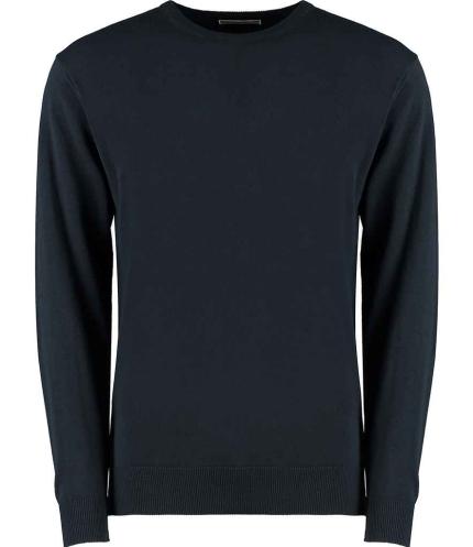 Kustom Kit Arundel Crew Neck Sweater - Navy | Order Uniform UK Ltd