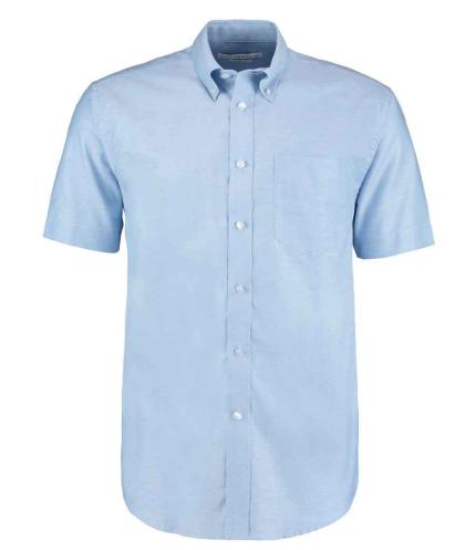 Kustom Kit Short Sleeve Classic Fit Workwear Oxford Shirt