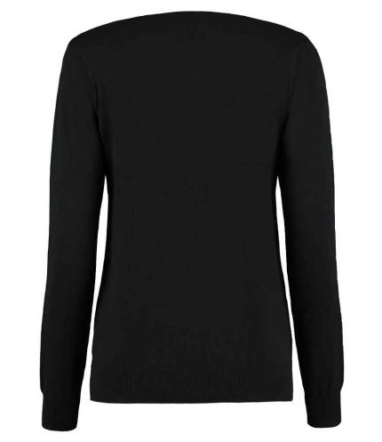 Kustom Kit Ladies Arundel Cotton Acrylic V Neck Sweater 1