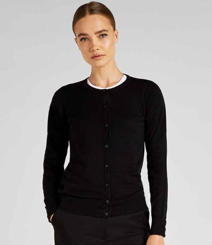 Kustom Kit Ladies Arundel Round Neck Cardigan 2