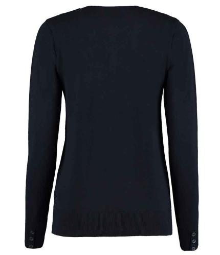Kustom Kit Ladies Arundel Round Neck Cardigan 1