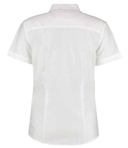Kustom Kit Ladies Short Sleeve Tailored Workwear Oxford Shirt 1