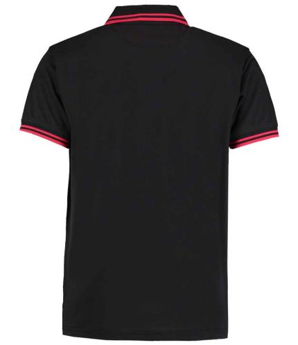 Kustom Kit Contrast Tipped Poly/Cotton Piqué Polo Shirt 1