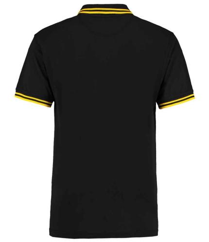 Kustom Kit Contrast Tipped Poly/Cotton Piqué Polo Shirt 1
