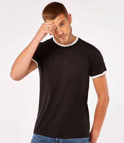 Kustom Kit Fashion Fit Ringer T-Shirt 2