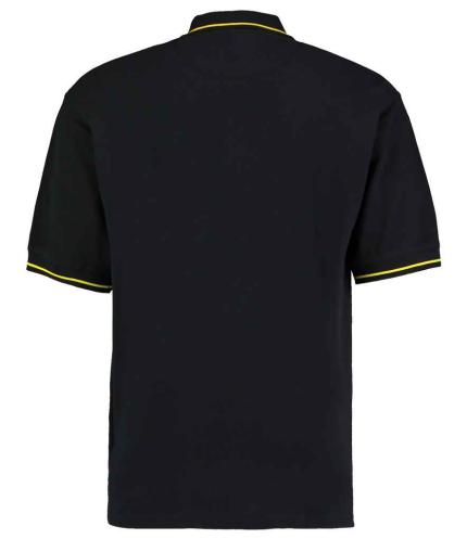 Kustom Kit St Mellion Tipped Cotton Piqué Polo Shirt 1
